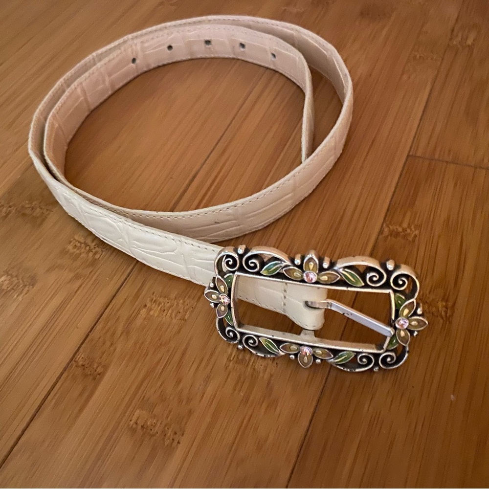 Brighton Cream Belt